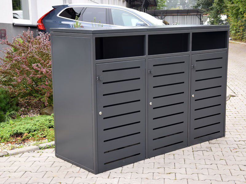 Zabudowa do pojemników na odpadki IV 3x120l