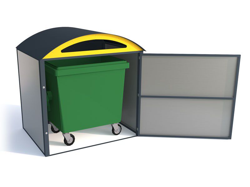 Zabudowa pod kontener śmieciowy II/1100l
