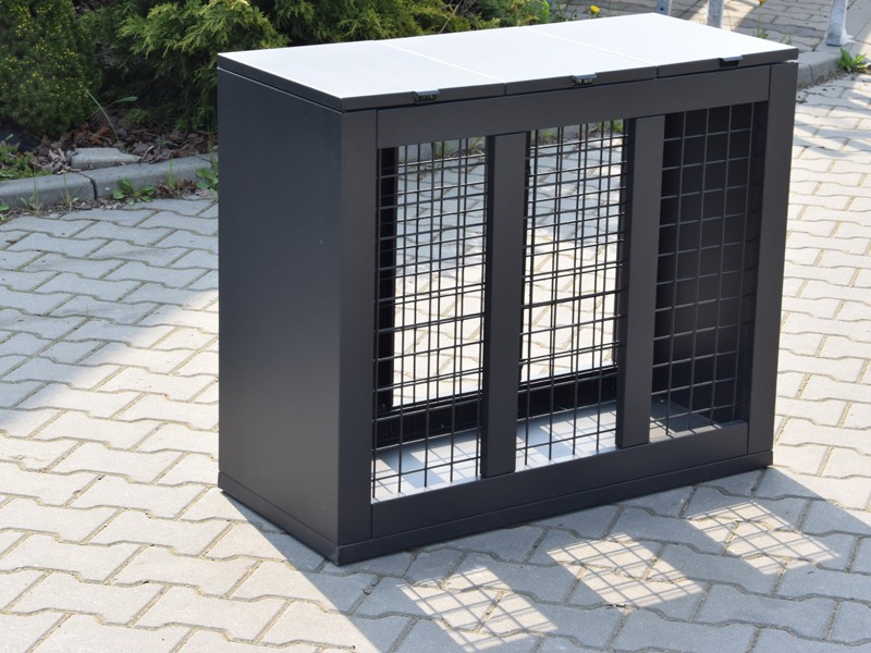 Kosz do segregacji Satis III 3x60l na worki