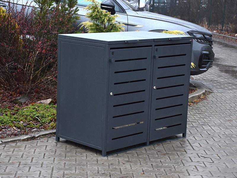 Zabudowa do pojemników na odpadki III 2x120l