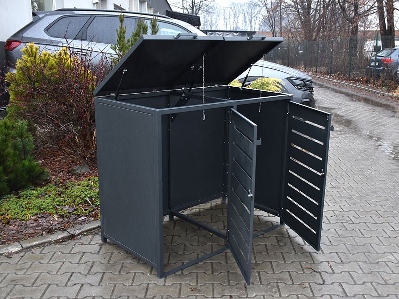 Zabudowa do pojemników na odpadki III 2x120l