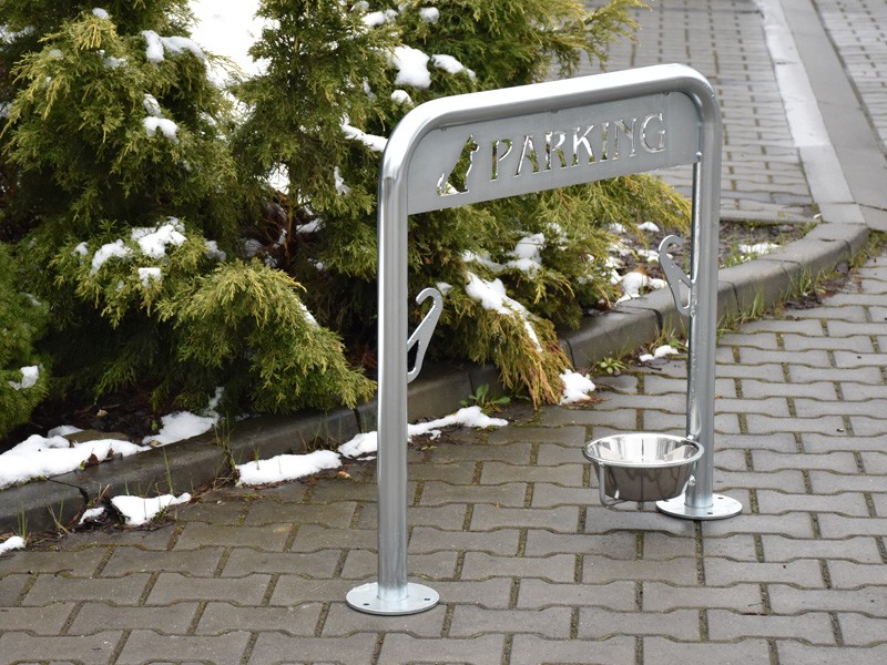 Parking dla psów VIII+poidełko