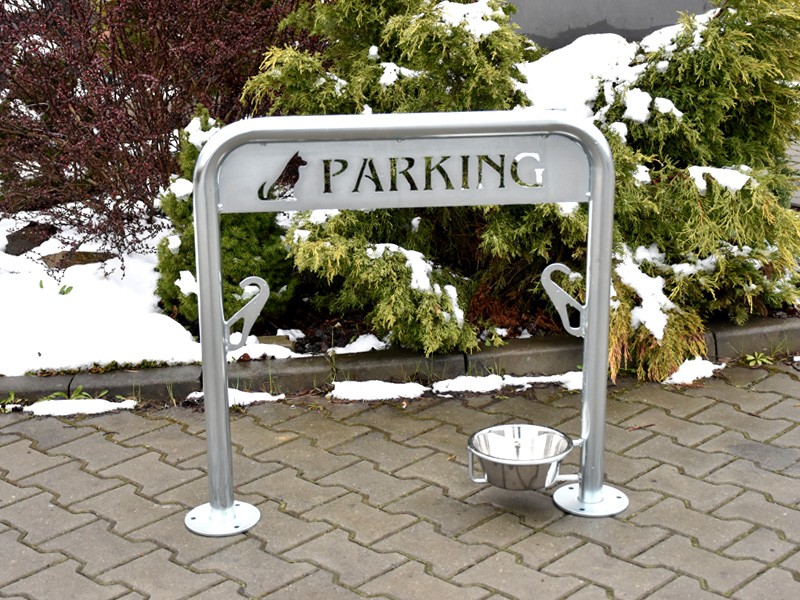 Parking dla psów VIII+poidełko