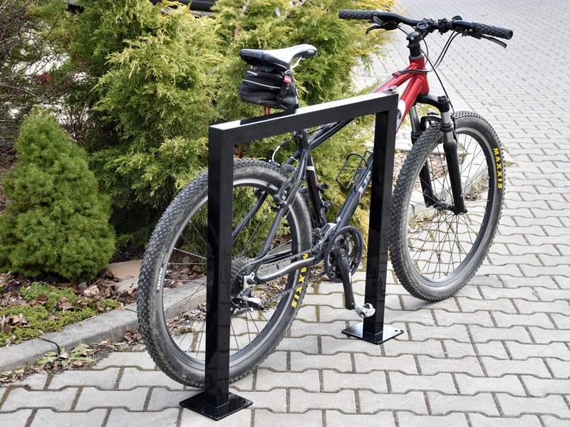Stojak rowerowy U-29 Stojak z powłoką termoplastyczną chroniącą ramę roweru