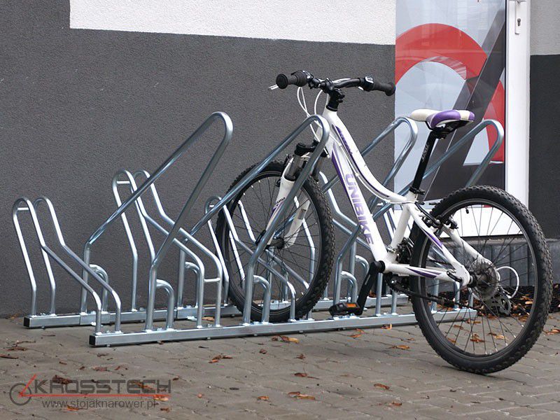 Stojak rowerowy CROSS SAVE-13 z barierkami
