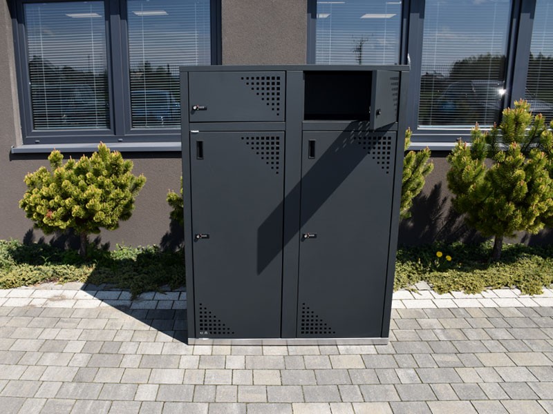 Boks na hulajnogi elektryczne dwustanowiskowy "Krosbox I"