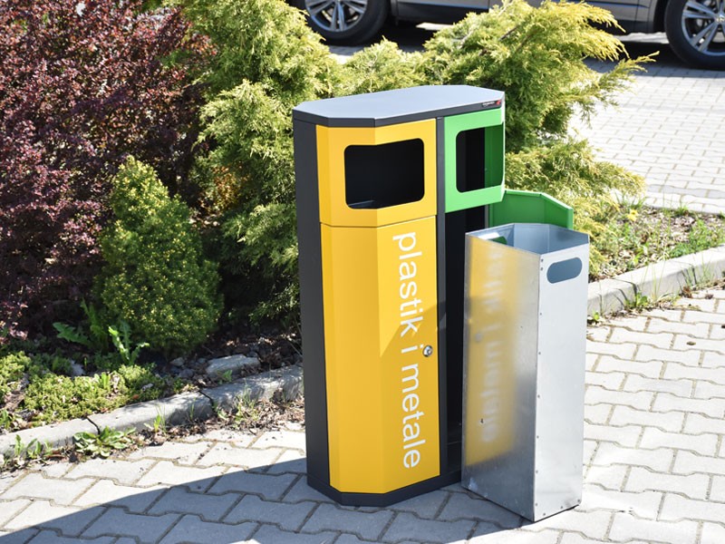 Kosz Solaris II dwudzielny-outlet