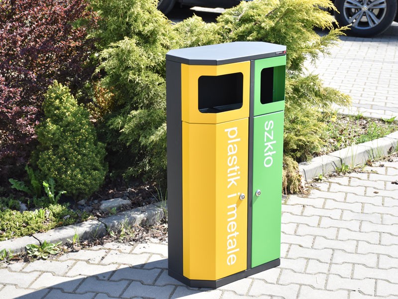 Kosz Solaris II dwudzielny-outlet