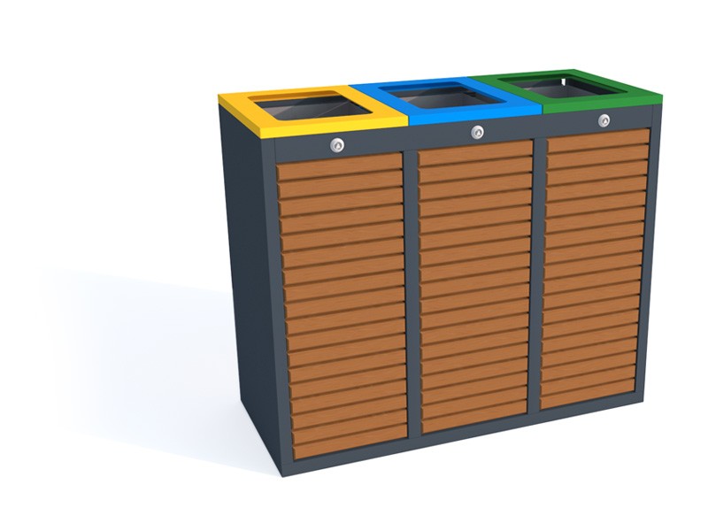 Kosz Amant I do segregacji 3x80l