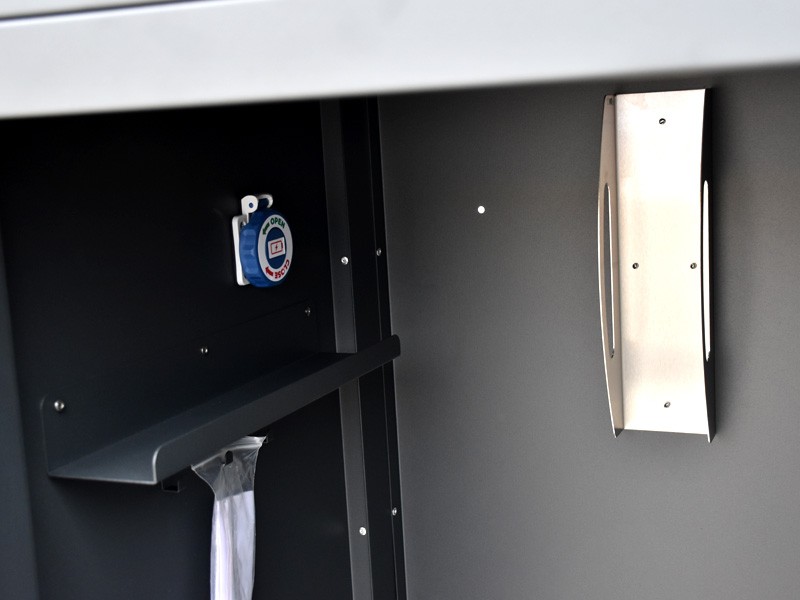Boks na hulajnogi elektryczne dwustanowiskowy "Krosbox II"