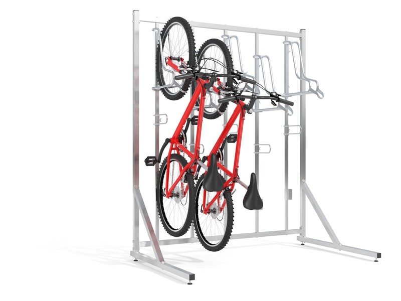 Wieszak LIFT PREMIUM-5 (5 stanowisk) z konstrukcją i uchwytami