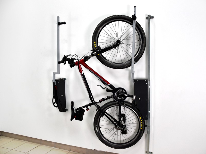 Wieszak na rowery VELO COMFORT PREMIUM ze wspomaganiem (siłownik gazowy 800N) na profilu nośnym