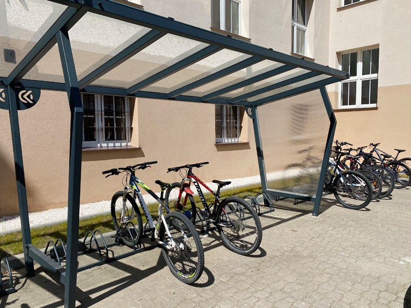 Wiata rowerowa "AURORA I" na 30 rowerów / 1260cm