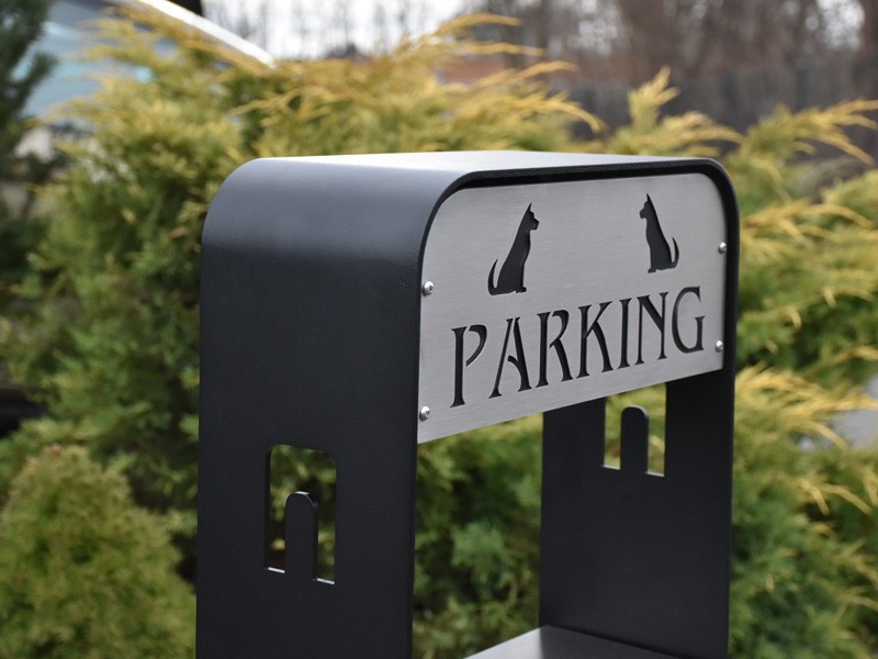 Parking dla psów z poidełkiem i dozownikiem wody