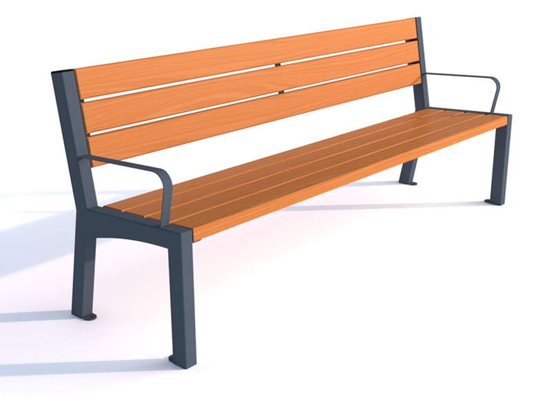 Ławka Asteria II z podłokietnikami