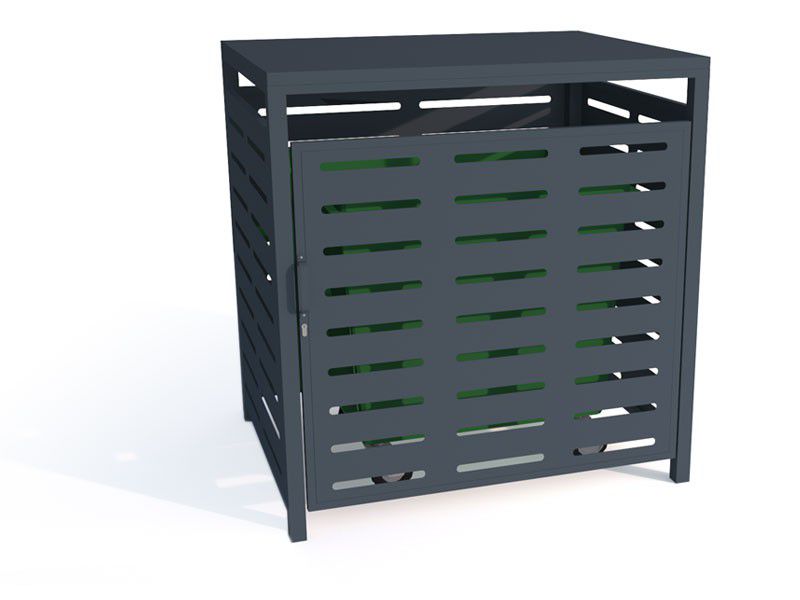 Zabudowa kontenera na śmieci IV /1100l - outlet