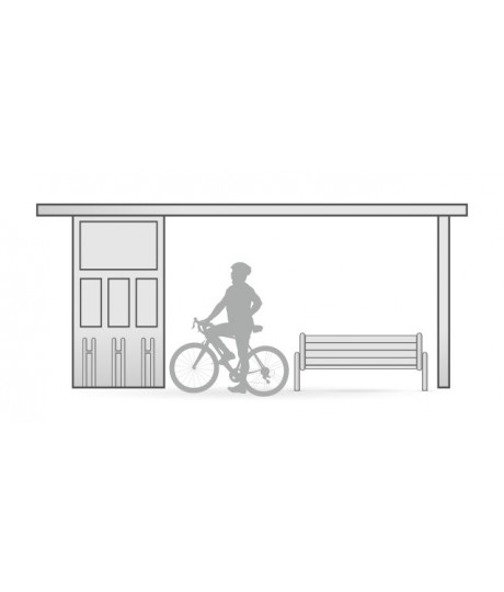 Miejsca odpoczynku rowerzystów (wiaty MOR)