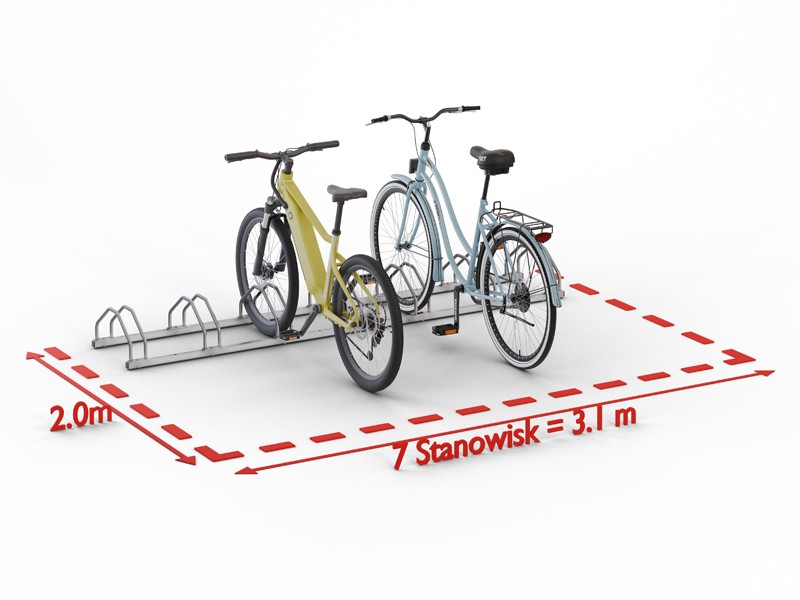 Kornel 7-space bike rack – photo 11