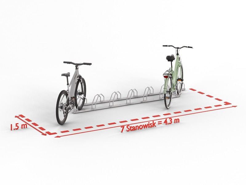 Kornel 7-space bike rack – photo 12