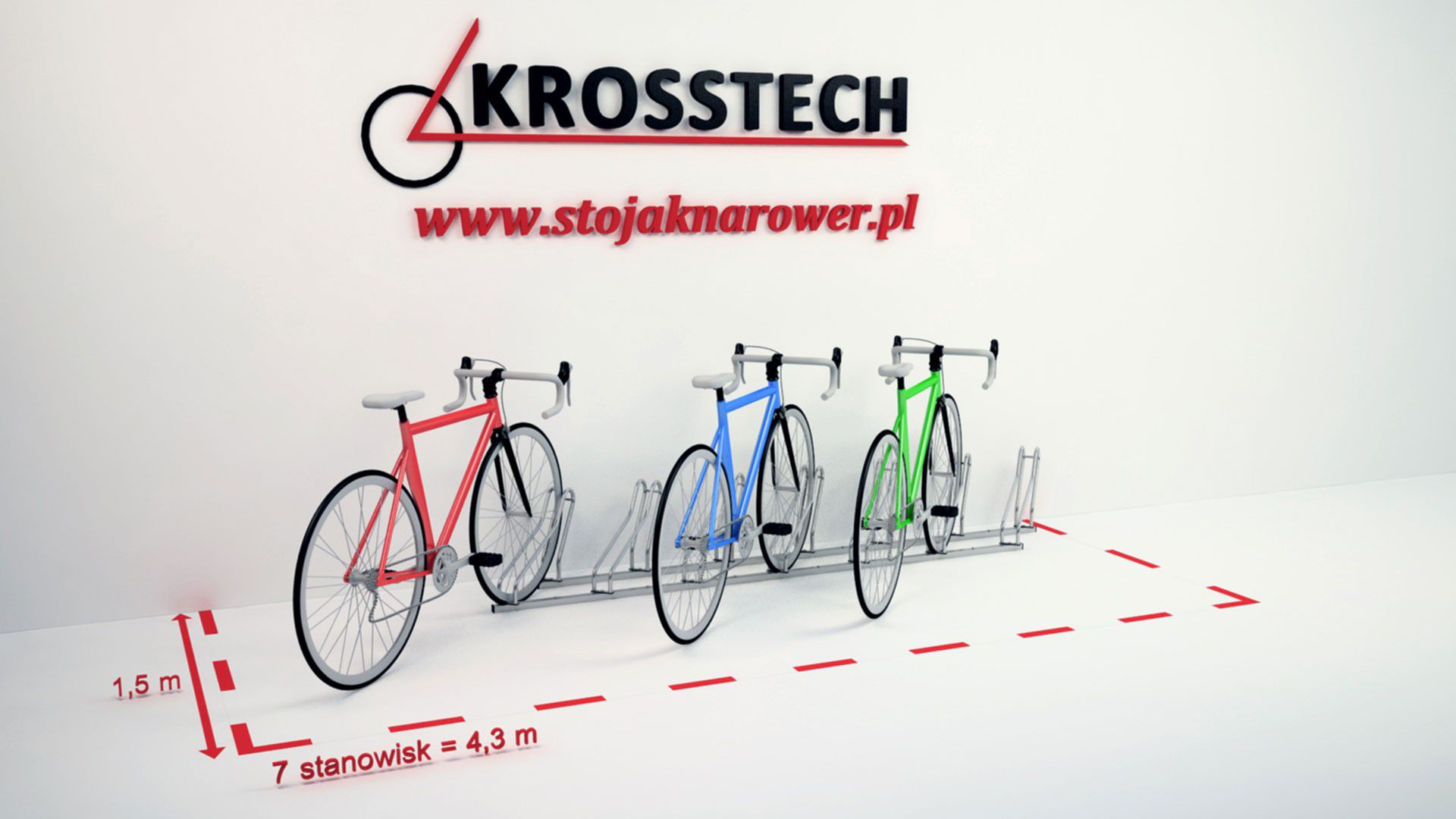 Fahrradständer Bogdana 7 Stellplätze – Foto 4