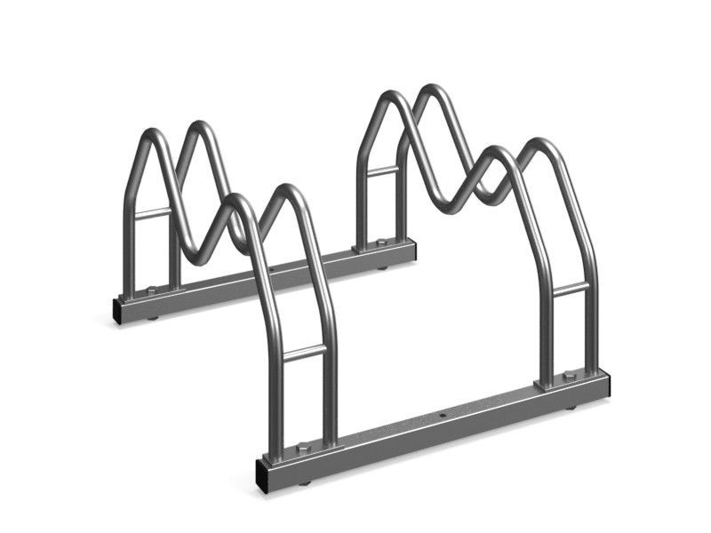 Karl 2-space bike rack