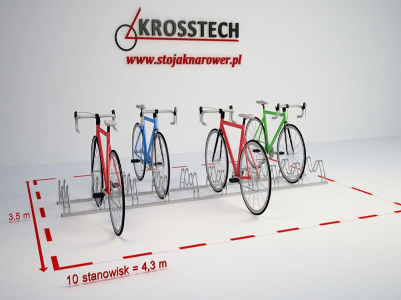 Fahrradständer Karl, 10 Stellplätze – Foto 8