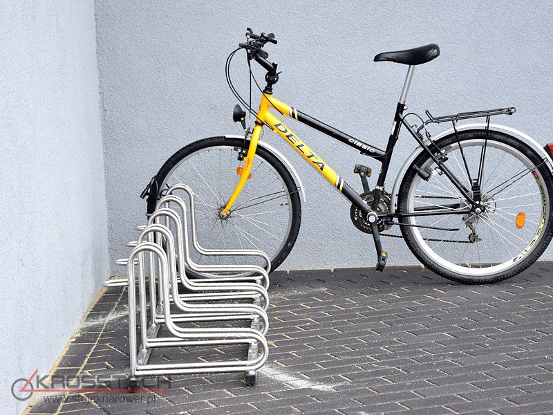 Elsa Stainless Steel Bike Rack, 5 Spaces – photo 6