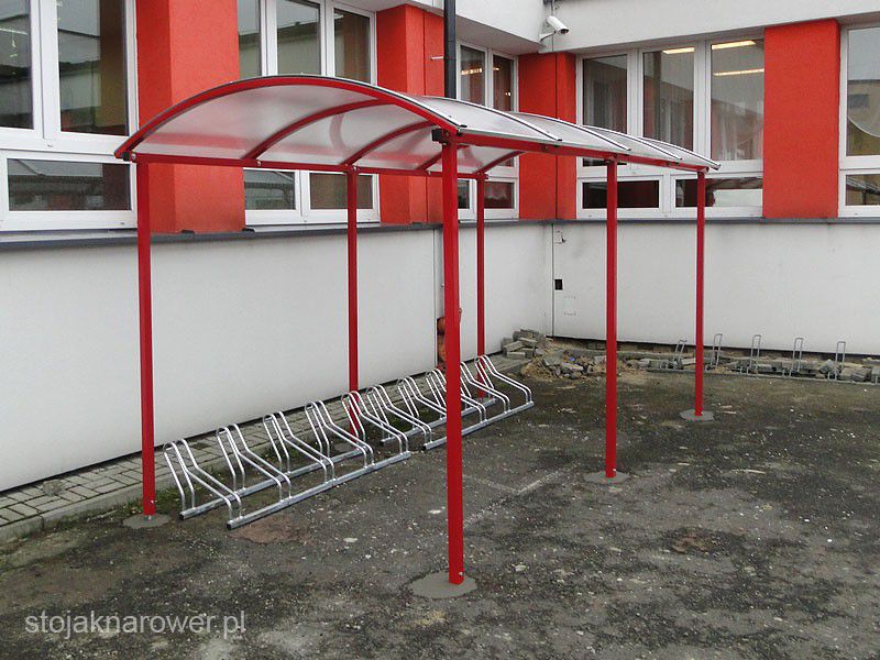 Liza Covered Bike Shelter, 10 Spaces, 420 cm – photo 4