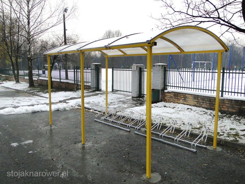 Liza Covered Bike Shelter, 10 Spaces, 420 cm – photo 5