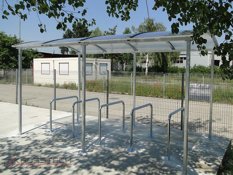 Liza Covered Bike Shelter, 10 Spaces, 420 cm – photo 7