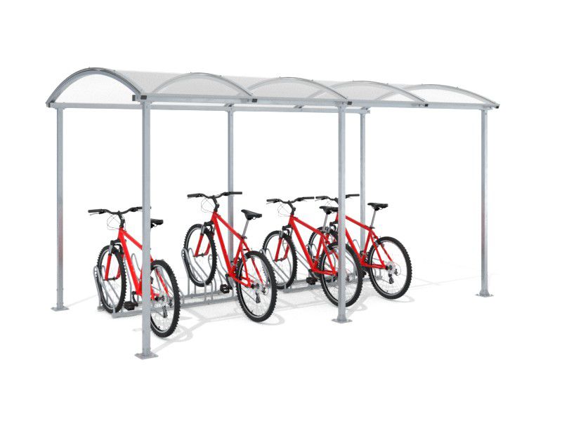 Liza Covered Bike Shelter, 10 Spaces, 420 cm – photo 8