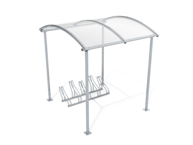 Liza Covered Bike Shelter, 5 Spaces, 210 cm – photo 4