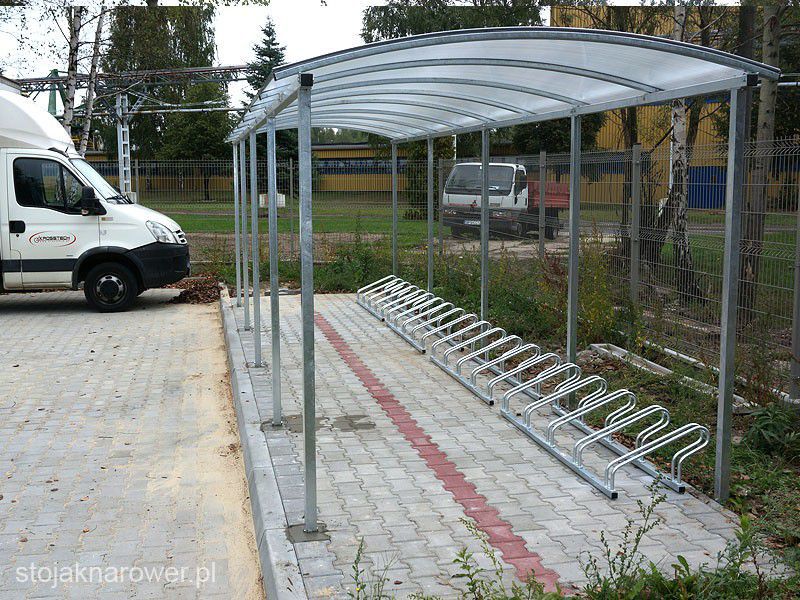 Liza Covered Bike Shelter, 20 Spaces, 840 cm – photo 4
