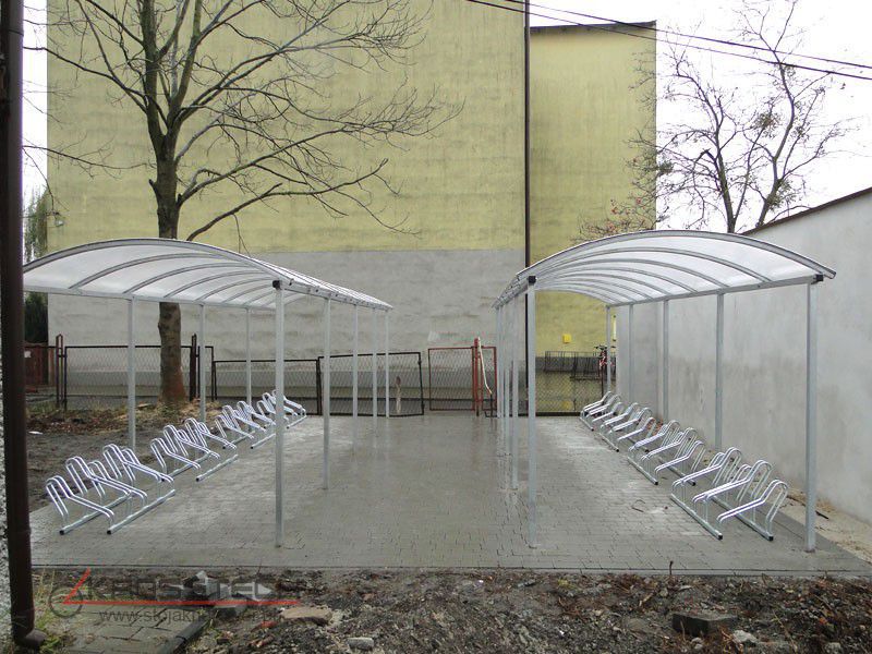 Liza Covered Bike Shelter, 20 Spaces, 840 cm – photo 6