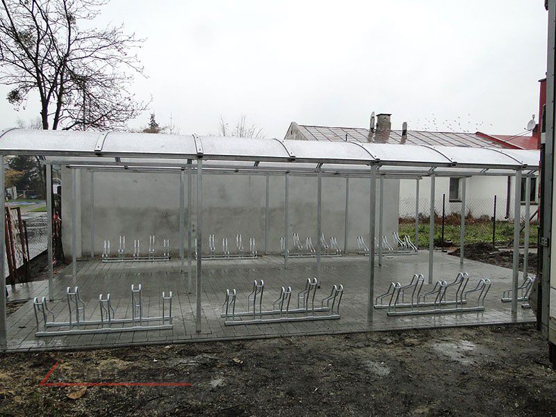 Liza Covered Bike Shelter, 20 Spaces, 840 cm – photo 7
