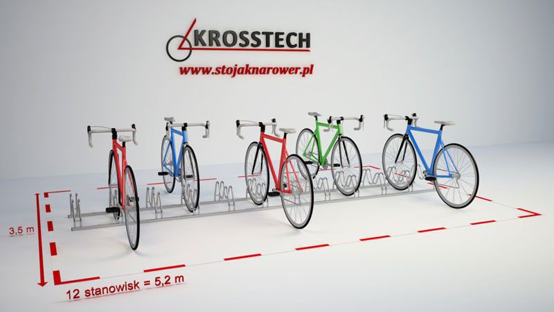 Fahrradständer Karl 12 Stellplätze – Foto 8