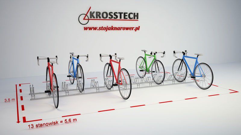 Fahrradständer Karl 13 Stellplätze – Foto 8