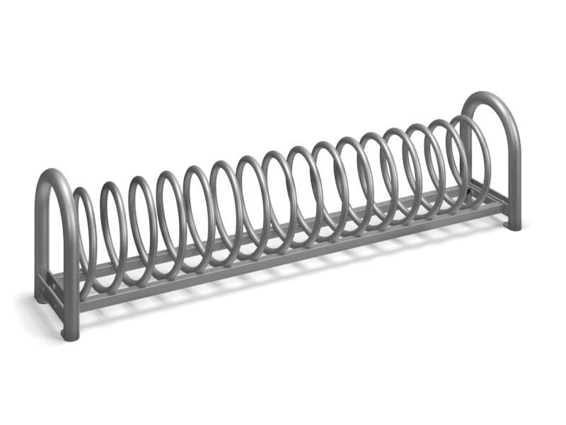 Nicol Bike Rack, 6 Spaces, with Legs, 160 cm