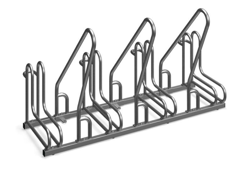 Marcus 4-Bike Rack with Barrier