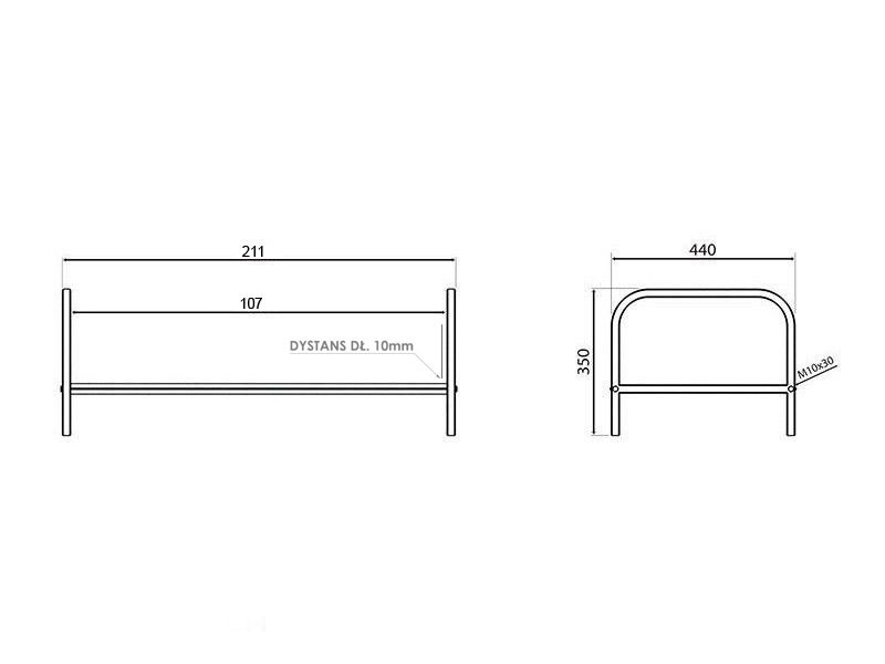 Bogusz Galvanised Tyre Rack for 4 Tyres – photo 5