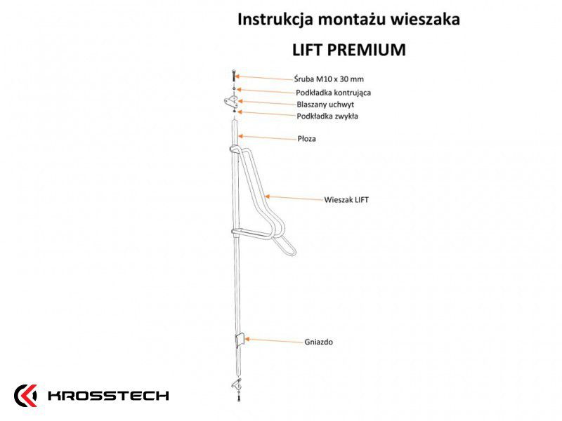 Wieszak rowerowy Kamil 3 stanowiska – nuotrauka 23