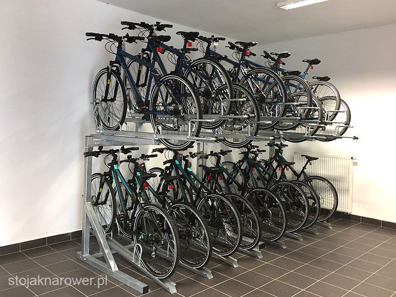 Beatriz Two-Tier Bike Rack for Bike Stores, 12 Spaces – photo 7