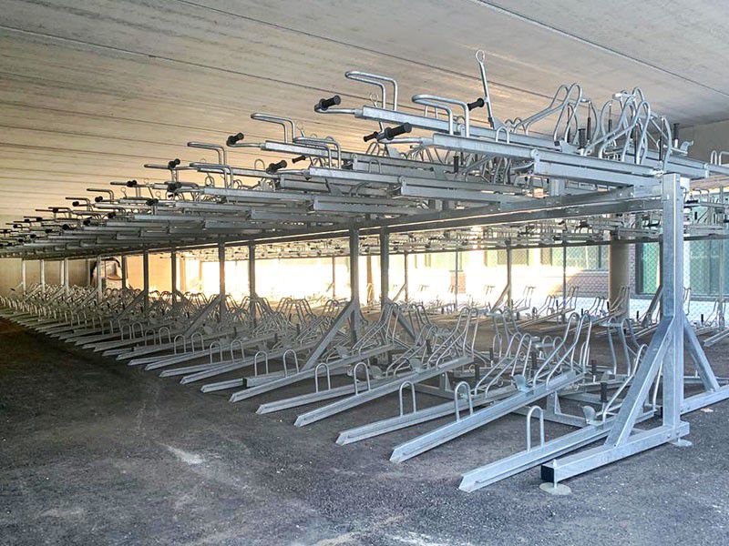 Beatriz Two-Tier Bike Rack for Bike Stores, 12 Spaces – photo 9