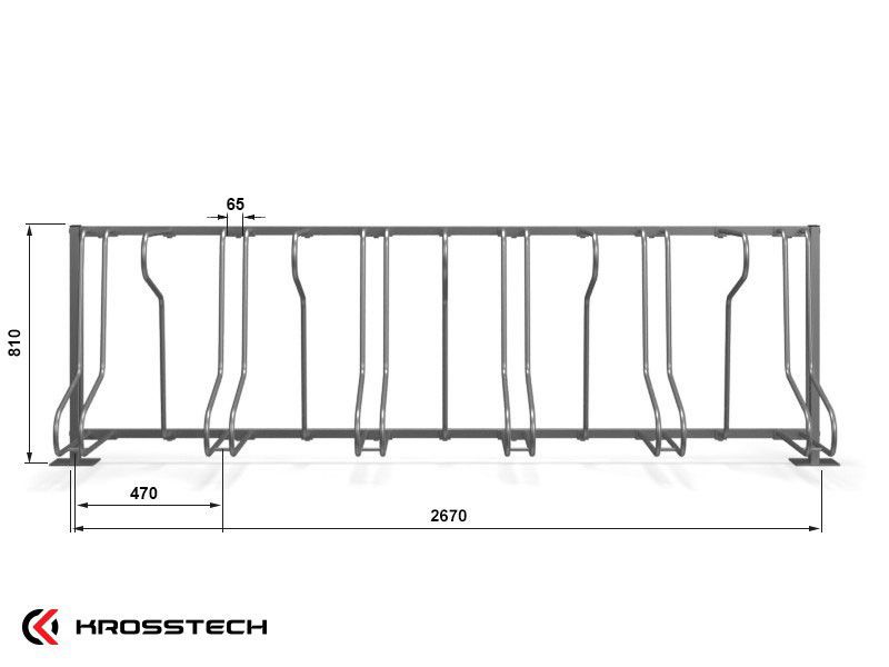 Szymon 6-Space Bike Rack – photo 7