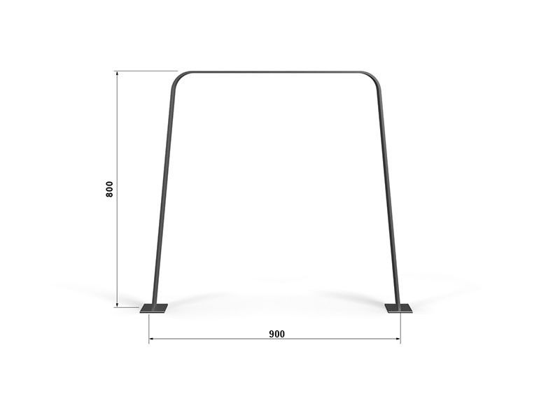 Cyprian Bike Rack, 2 Spaces – photo 3