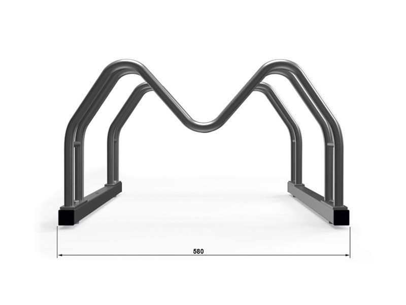 Karl Stainless Steel Bike Rack, 3 Spaces – photo 8