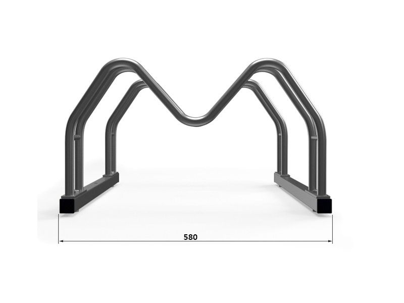 Karl Stainless Steel Bike Rack, 6 Spaces – photo 9