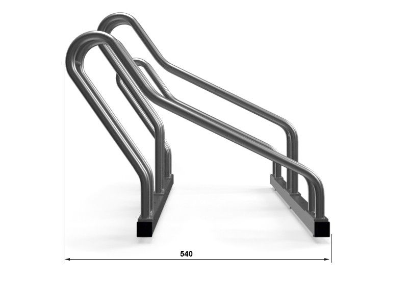 Kasper 7-Space Stainless Steel Bike Rack – photo 11