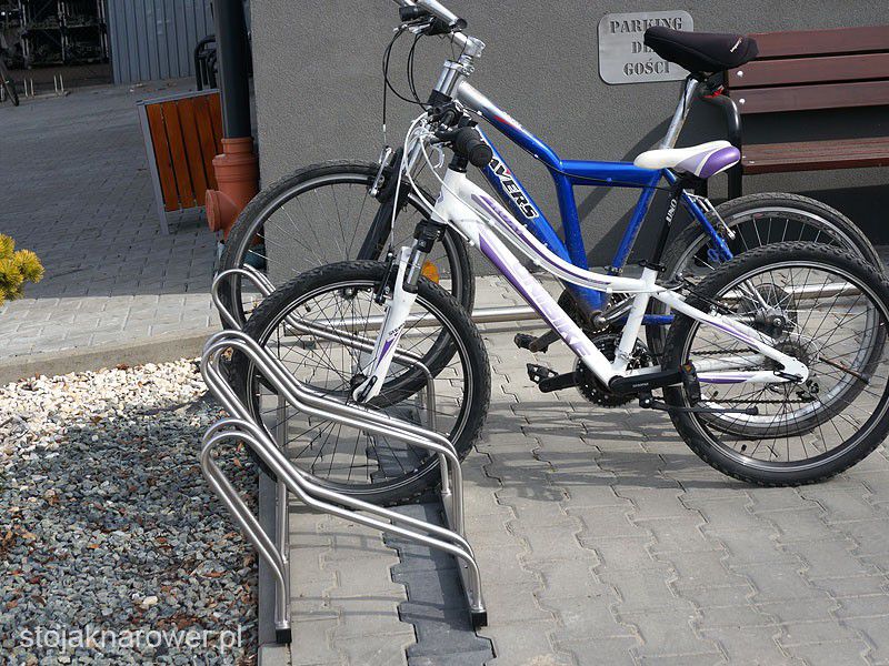 Kasper 7-Space Stainless Steel Bike Rack – photo 6