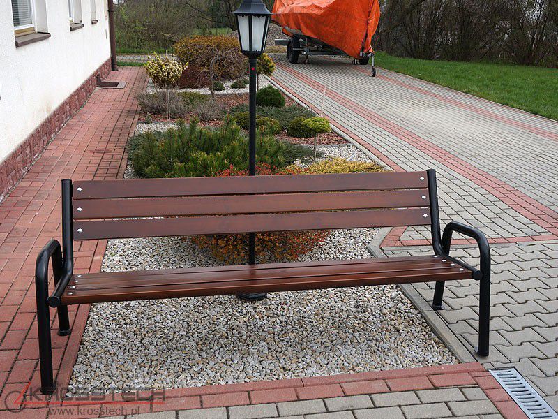 Daniela Park Bench with Backrest 200 cm – photo 5